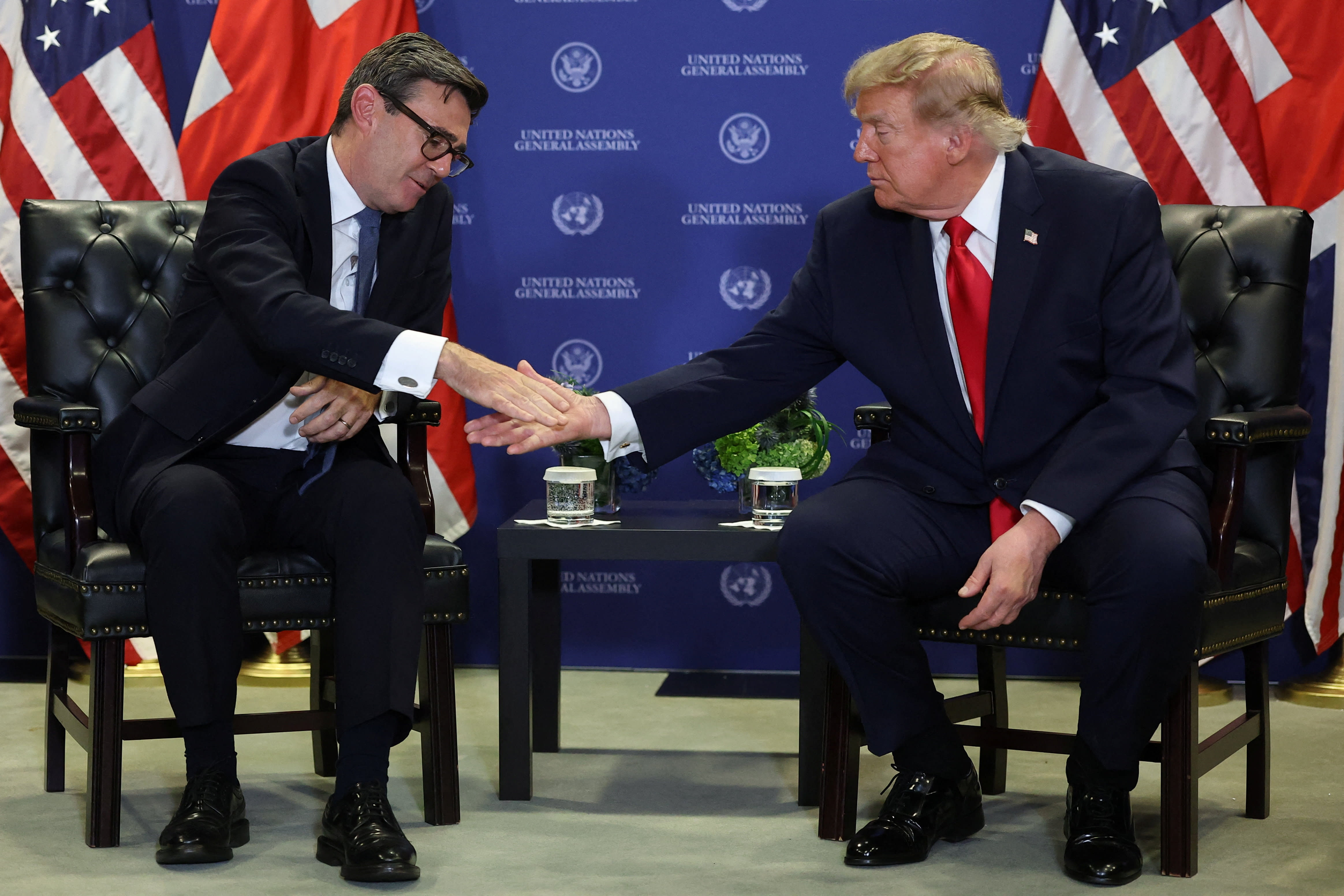 Trump says US-Iran talks continue and he expects a settlement