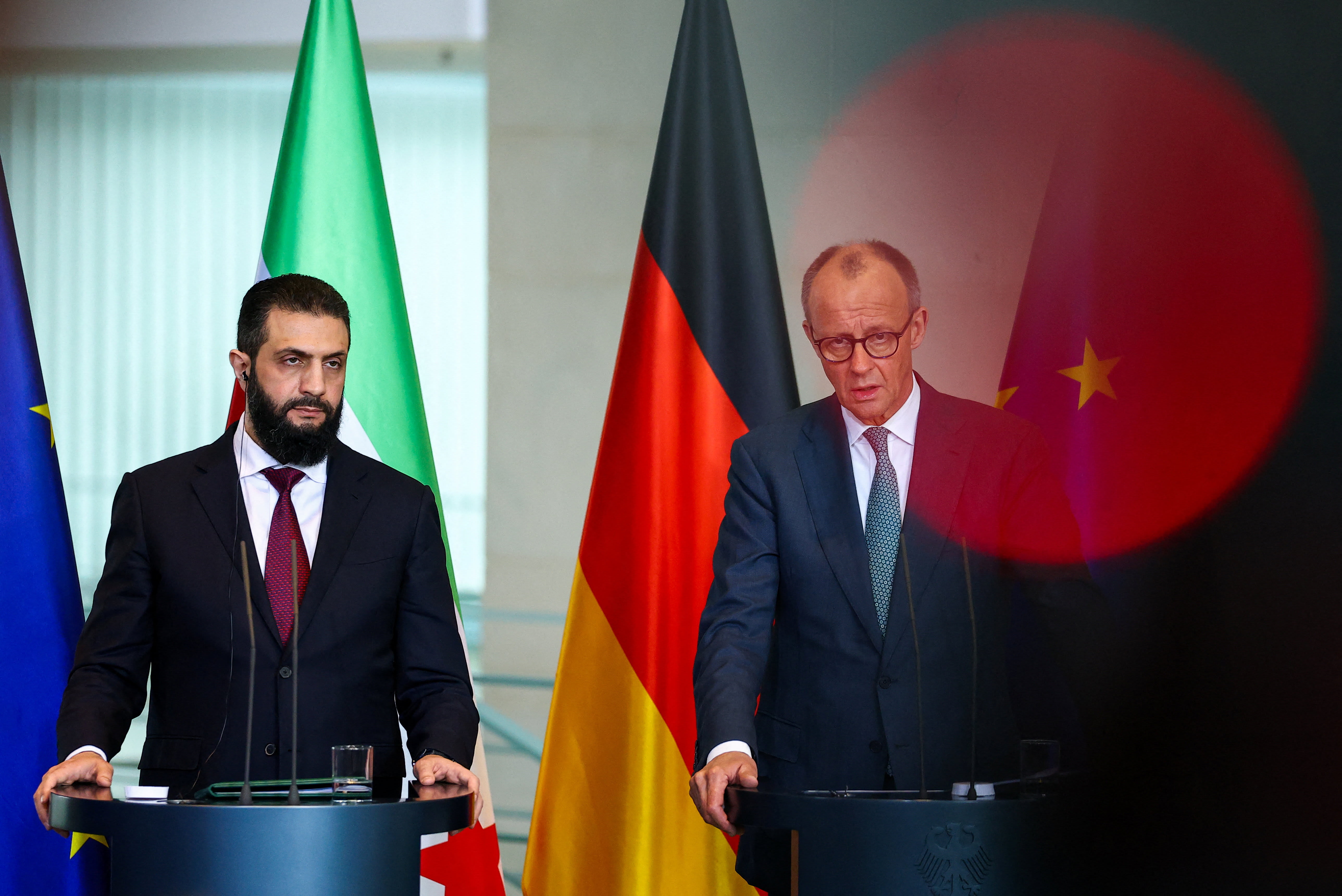 Syria, Germany launch reconstruction committee, sign air transport agreement in Damascus