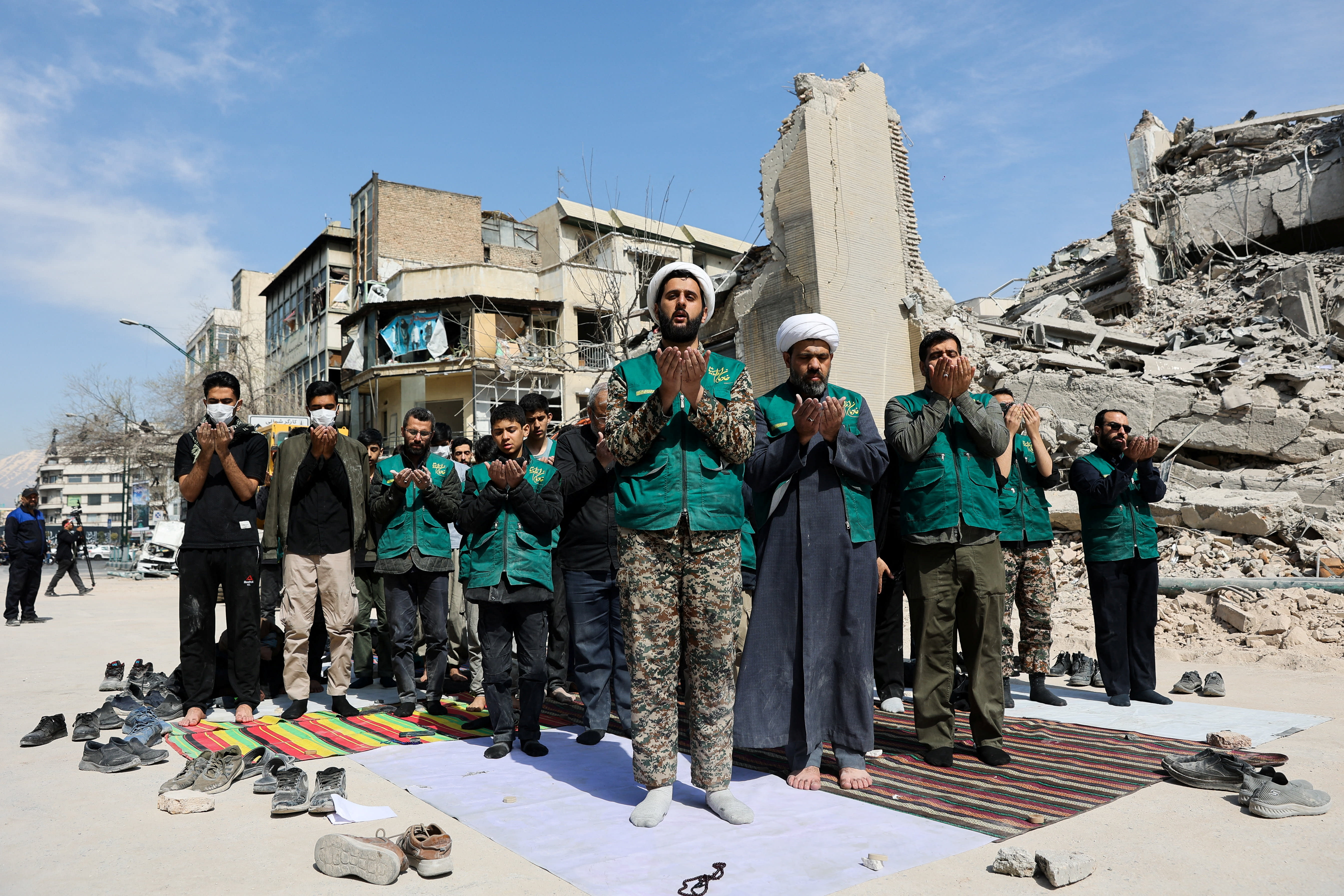 People pray following a strike on a police station, amid the US-Israeli conflict with Iran, in Tehran, Iran, March 4, 2026. (photo credit: Majid Asgaripour/WANA via REUTERS/File Photo) People pray following a strike on a police station, amid the US-Israeli conflict with Iran, in Tehran, Iran, March 4, 2026. (photo credit: Majid Asgaripour/WANA via REUTERS/File Photo)