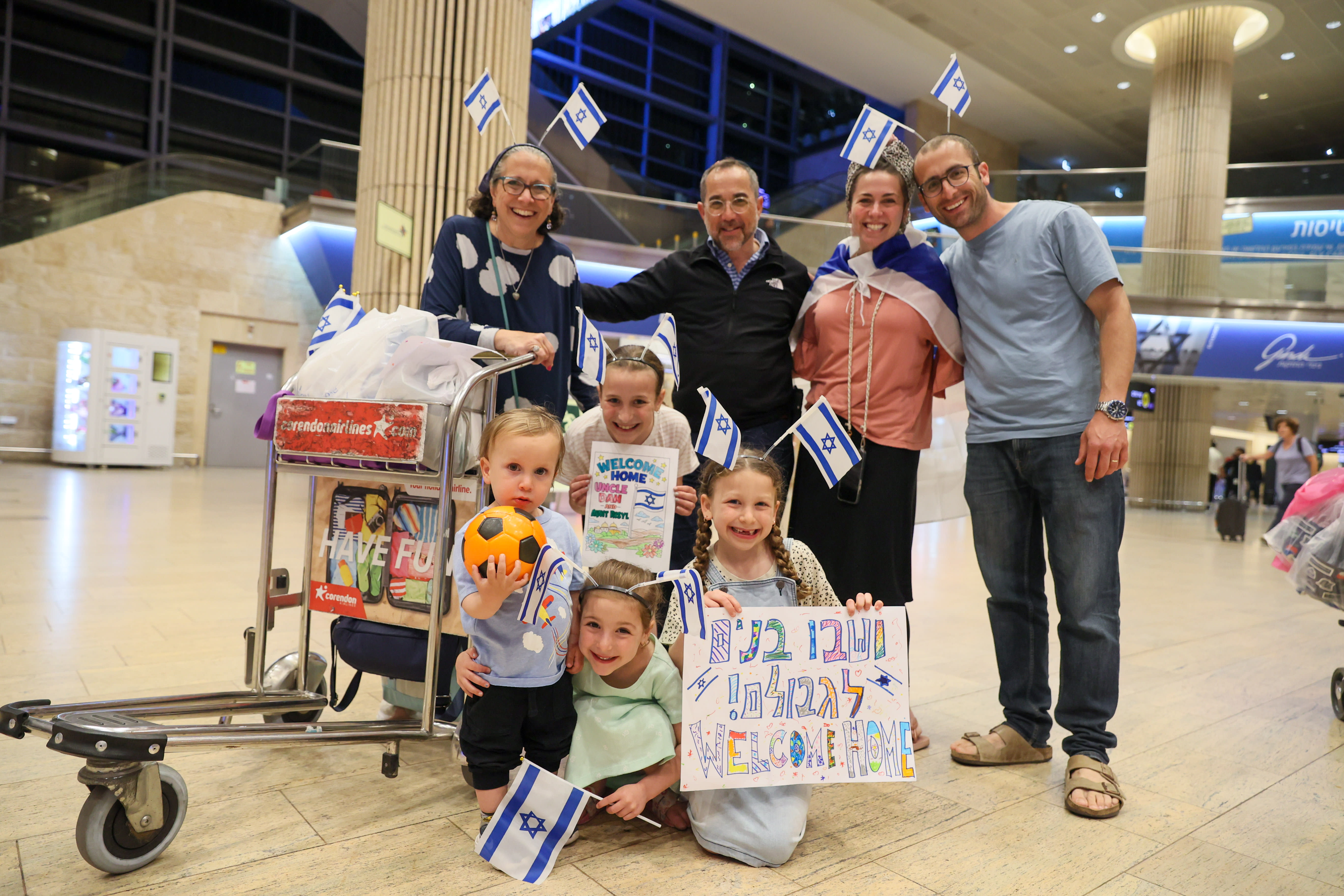 Since the beginning of the war with Iran, about 180 new immigrants have arrived from North America (photo credit: SIVAN SHACHOR)