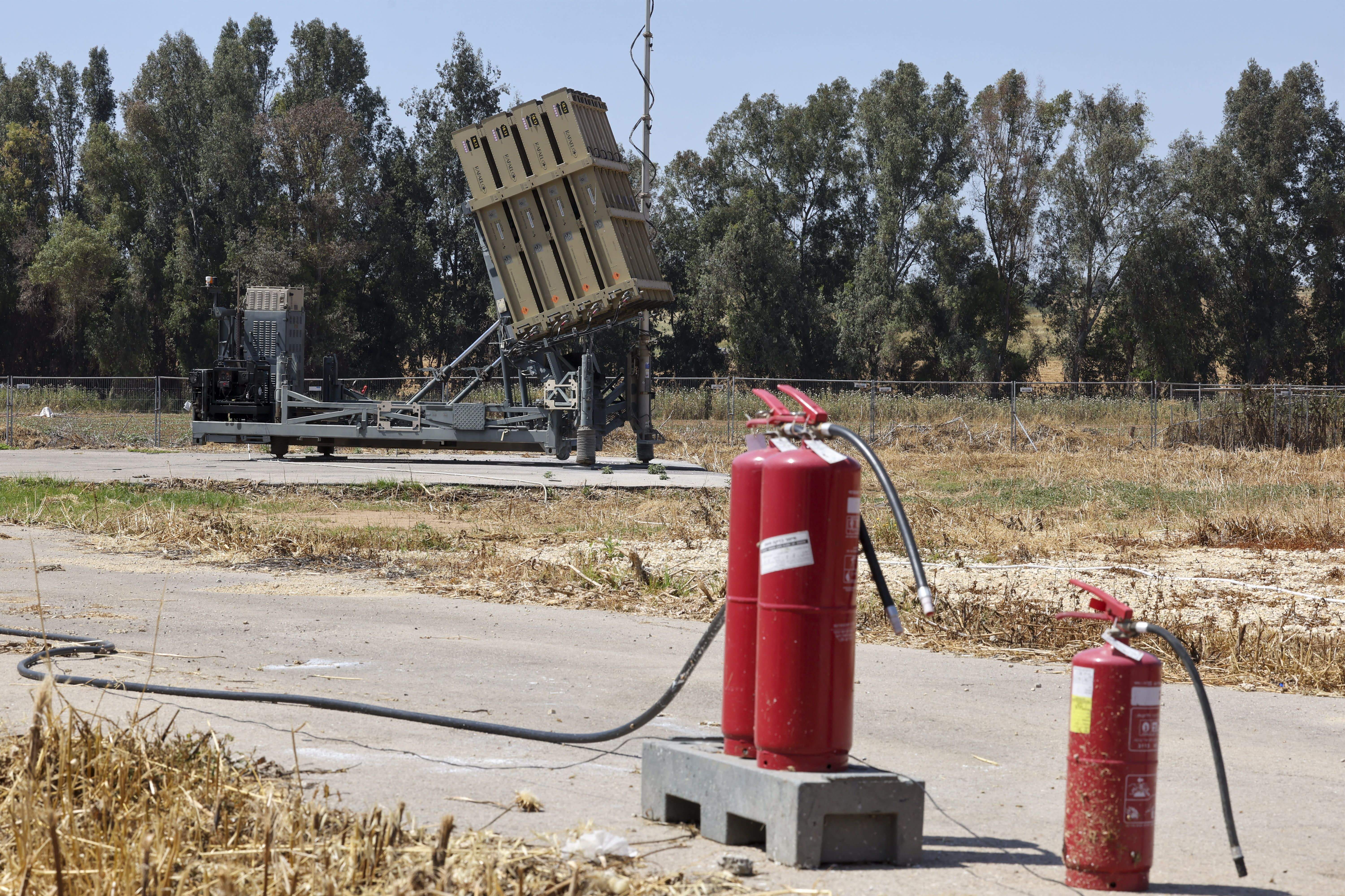 This picture taken from Israel