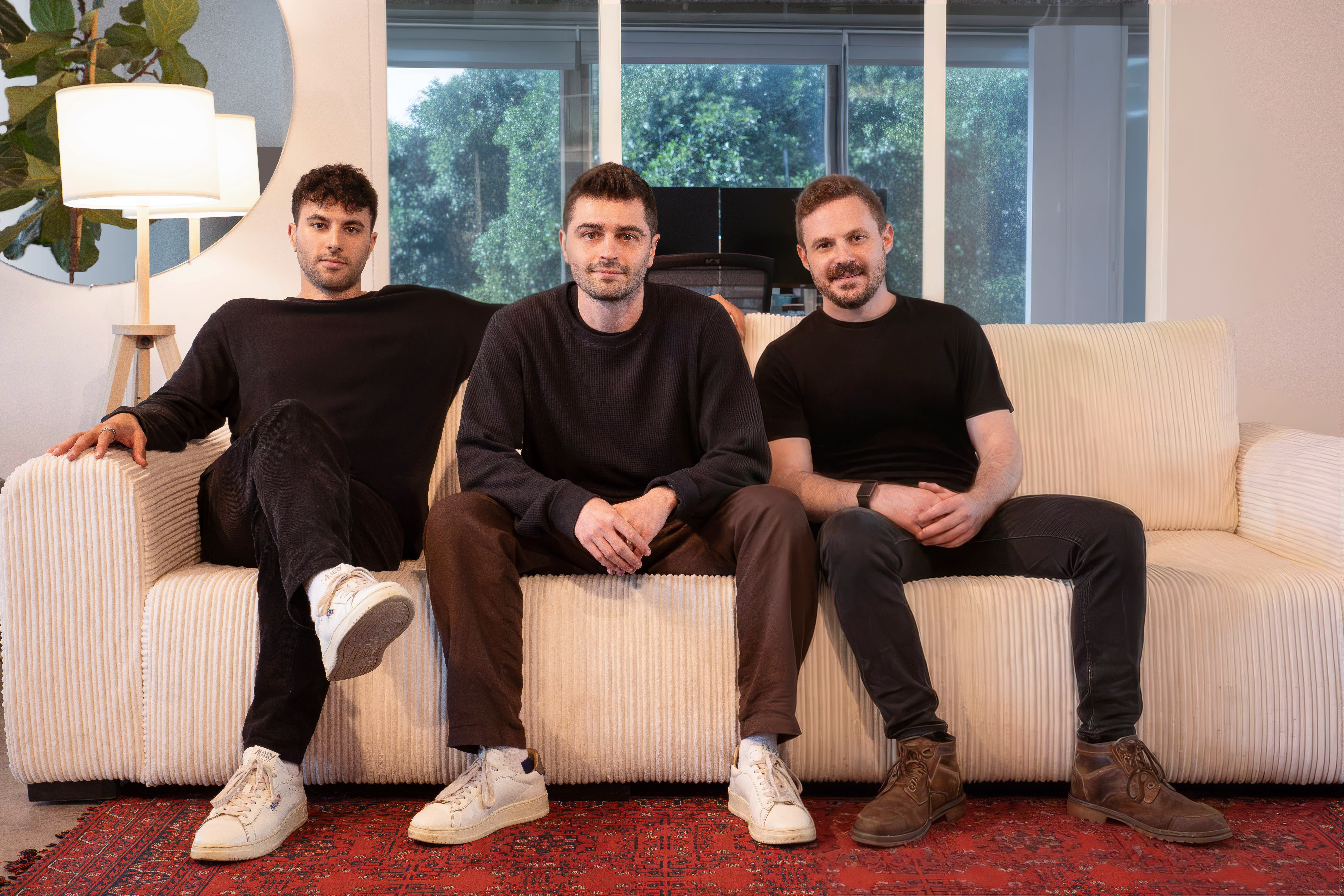 Limy CEO Aviv Shamny, COO Ido Zabarsky and CTO Ori Riechman (photo credit: Shiri Grupper)