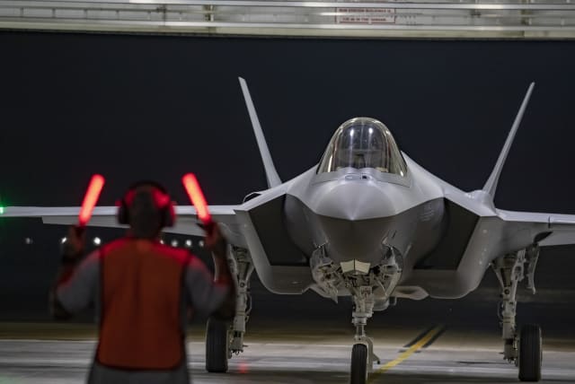  F-35's arrive in Israel after being purchased from Lockheed Martin, November 13, 2022 (photo credit: LOCKHEED MARTIN)