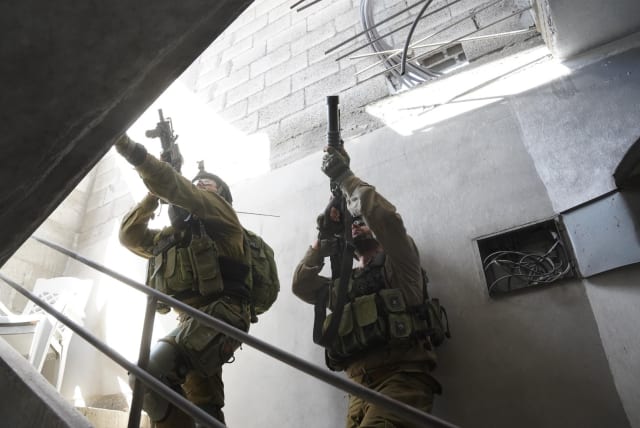  IDF troops operating in southern Gaza, June 21, 2024. (photo credit: IDF SPOKESPERSON UNIT)