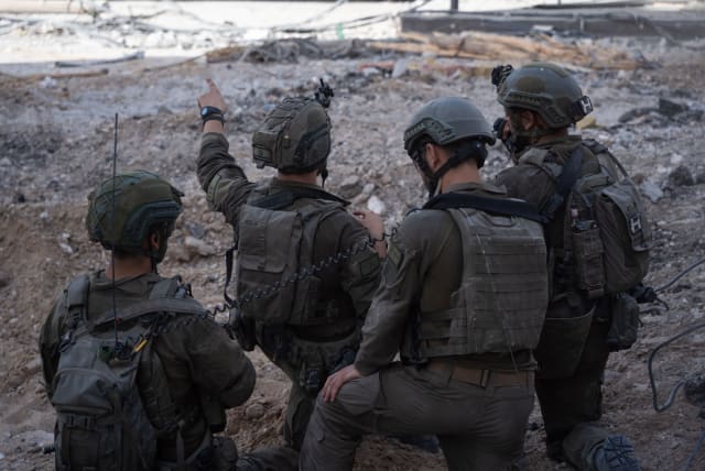   IDF troops operate in the Gaza Strip. June 26, 2024. (photo credit: IDF SPOKESPERSON'S UNIT)