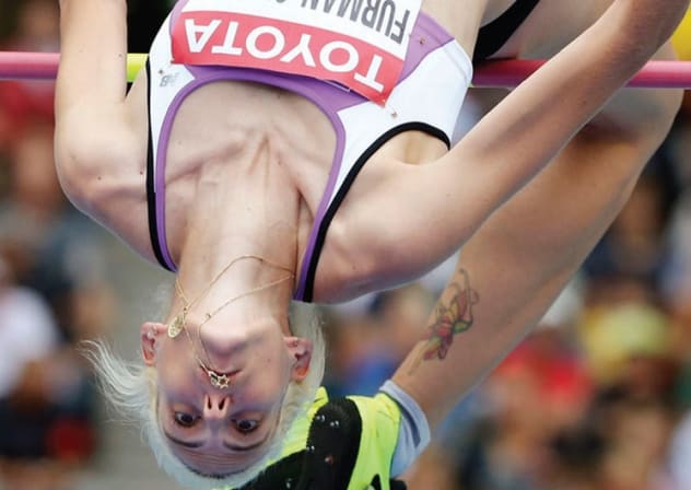 Israel’s high-jumper Ma’ayan Shahaf