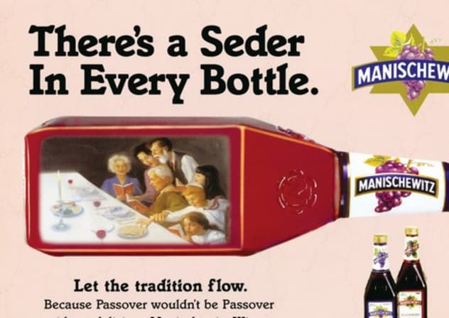 Manischewitz wine, Joseph Jacobs Advertising.