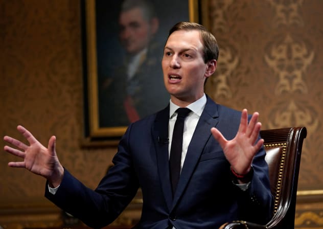 Jared Kushner in an interview with Reuters
