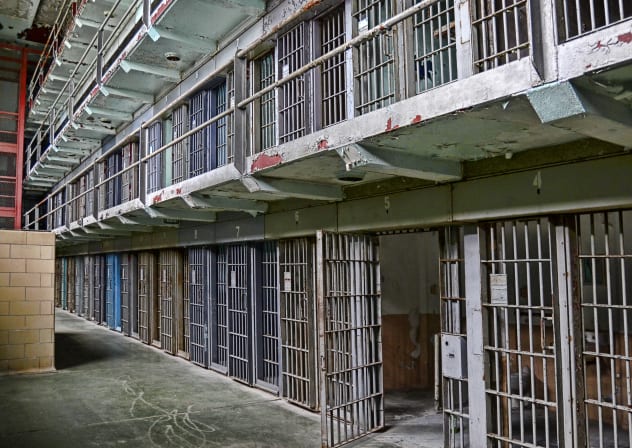 Prison cell block