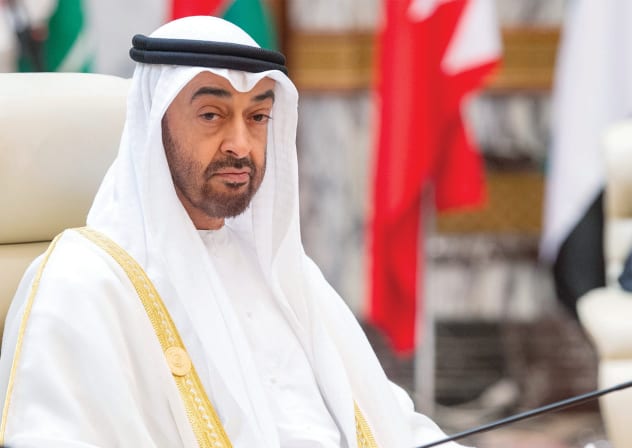ABU DHABI’S Crown Prince Sheikh Mohammed bin Zayed al-Nahyan attends the Gulf Cooperation Council summit in Mecca, Saudi Arabia, last year.