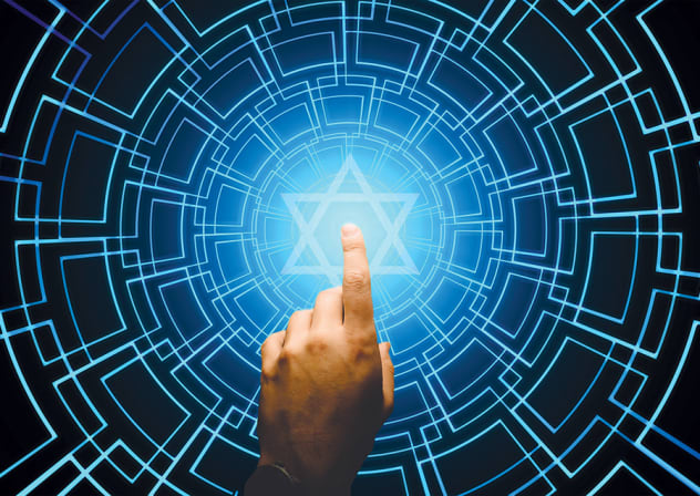  How have Jews and Israelis contributed to the field of artificial intelligence? (Illustrative)