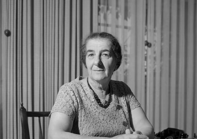  GOLDA MEIR, 1964.