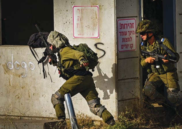  IDF Golani Brigade in action (Illustrative).