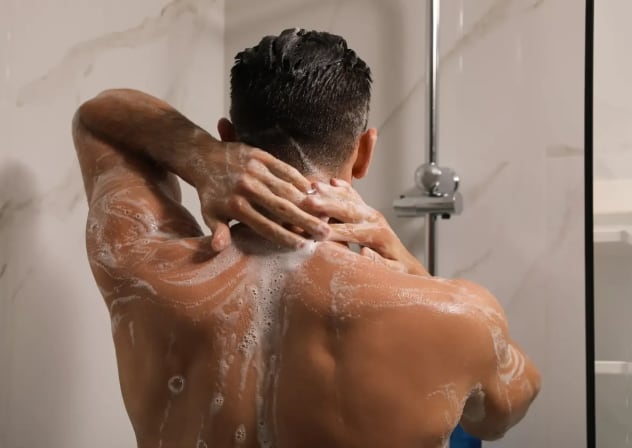  A hot bath or a cold and invigorating shower can greatly help improve mood and overall feeling