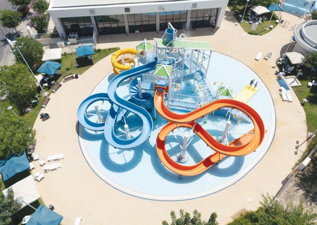 The water park