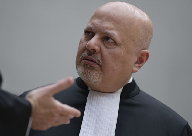ICC CHIEF Prosecutor Karim Khan in The Hague. 