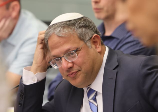 National Security Minister Itamar Ben Gvir, November 3, 2025.