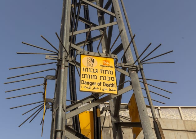 An electricity pole is seen in Israel, January 28, 2026 (illustrative)