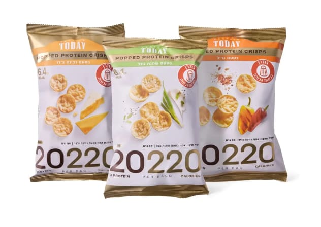 Today's salty snacks rich in protein