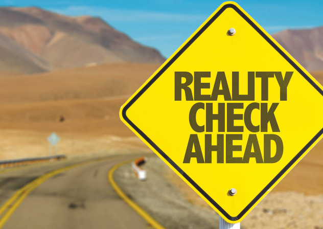 My own reality slap was made more painful by my inability to accept that it had occurred.