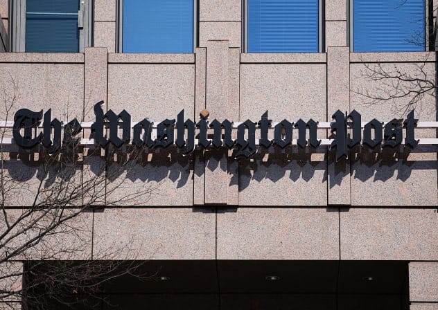 The Washington Post headquarters, pictured on February 4, 2026.