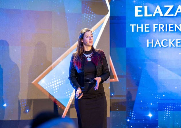 Keren Elazari at the Yael Foundation Awards in Vienna, February 2nd, 2026