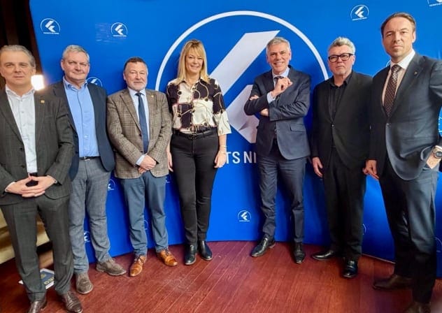 MP Kristof Slagmulders, MP Frédéric Erens, MP Johan Deckmyn (member of NATO parliament - vice president commission of foreign affairs), Senator Anke Van dermeersch, MP Filip Dewinter, Garry Cartwright (editor EUToday), MP Sam Van Rooy