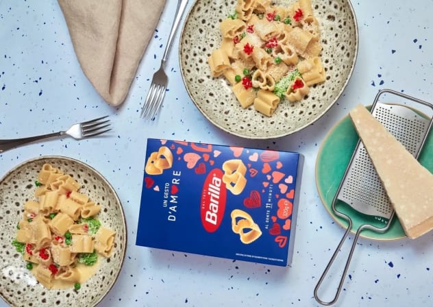 Heart-shaped pasta, Barilla