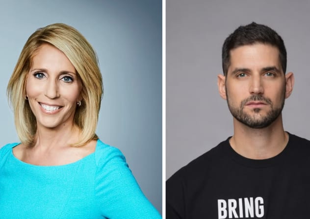 CNN anchor and chief political correspondent Dana Bash, left, and Matan Sivek, the co-founder of the Hostages and Missing Families Forum-US, are two of the high-profile speakers at the 2026 Jewish Digital Summit.