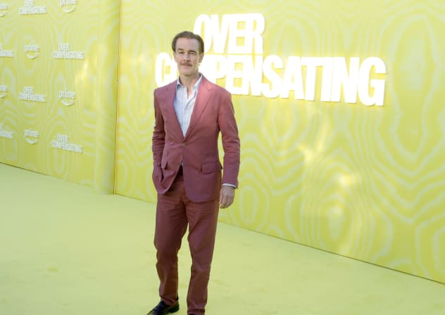 James Van Der Beek attends a premiere in Hollywood, May 14, 2025; illustrative.