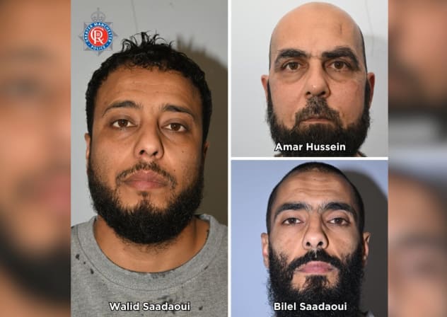 Walid Saadaoui, Bilel Saadaoui, and Amar Hussein were arrested and jailed for involvement in and knowledge of a terror plot to target the UK’s Jewish population.