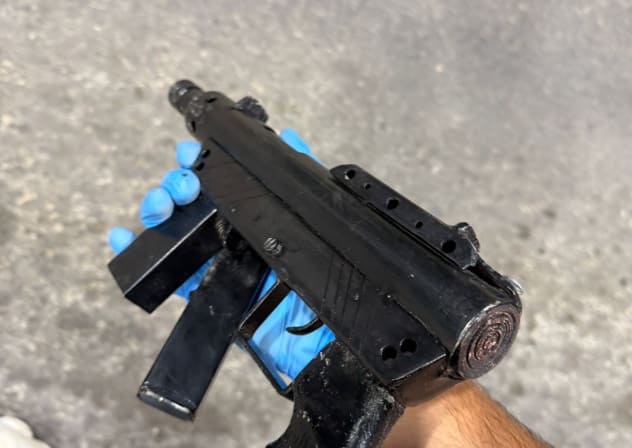 A GUN being smuggled from the West Bank to east Jerusalem, found by Israel Police, February 15, 2026.