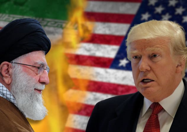 Illustrative image of US President Donald Trump and Iranian Supreme Leader Ayatollah Ali Khamenei