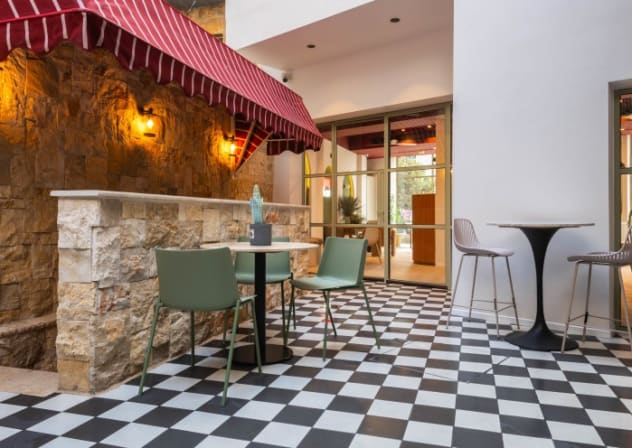 Patio – JROSE Hotel Jerusalem.