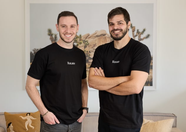 Rotate founders Ro’ee Margalit and Avidan Barak 