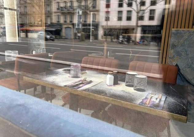 Paris kosher restaurant sprayed with acid for third time, plates and cutlery rendered unusable