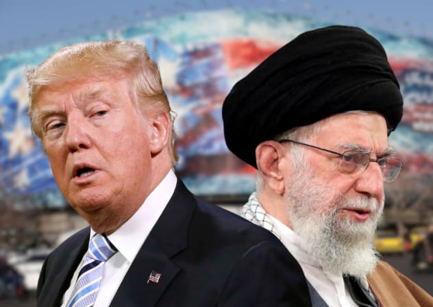 Illustrative image of US President Donald Trump and Iran's Supreme Leader Ayatollah Ali Khamenei.
