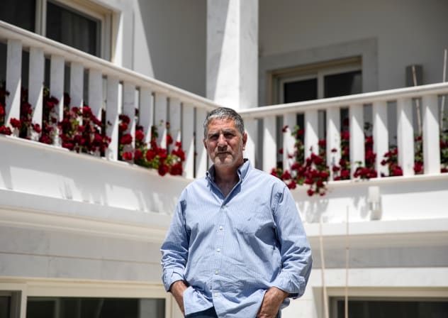 Former Israeli intelligence officer and spyware CEO Tal Dilian poses at his home in Limassol, Cyprus, April 2020; illustrative.