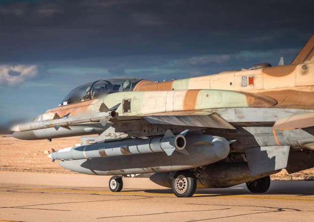 Israeli Air Force fighter pilots prepare to strike Iran, February 28, 2026