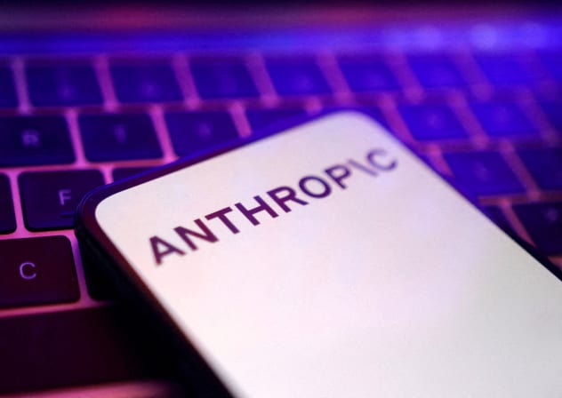 FILE PHOTO: Anthropic logo is seen in this illustration taken May 20, 2024. 