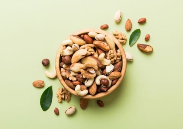 Nuts and seeds are a convenient way to add protein to meals or as a snack