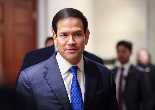 US Secretary of State Marco Rubio walks on the day of classified briefings for the U.S. Senate and House of Representatives on the situation in Iran, on Capitol Hill in Washington, DC, US, March 3, 2026.