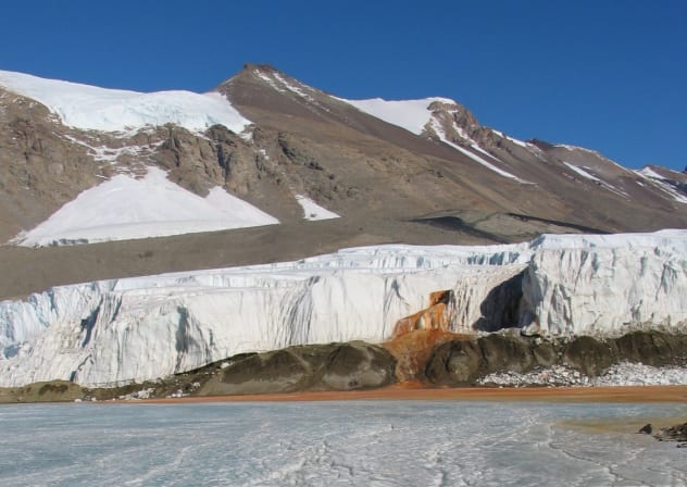 Antartica's Blood Falls.