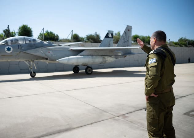 The Chief of the General Staff, LTG Eyal Zamir, visits the Israeli Air Force’s Tel Nof Airbase. 10, March 2026.