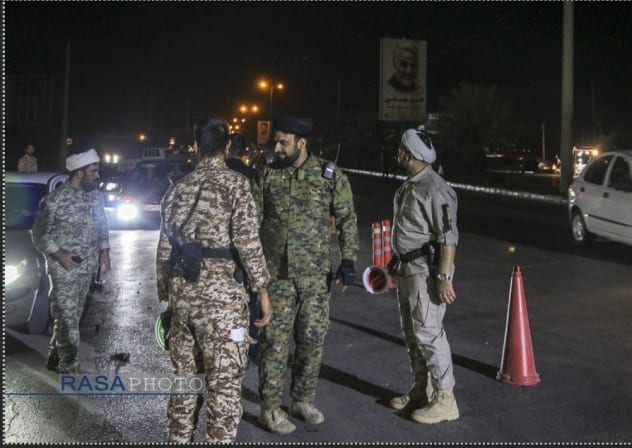 In recent days, the Basij and the Islamic Revolutionary Guard Corps, together with the police, have set up checkpoints across the streets of Tehran and other cities, some of which have been targeted in Israeli attacks. This photo dates back to previous months. 