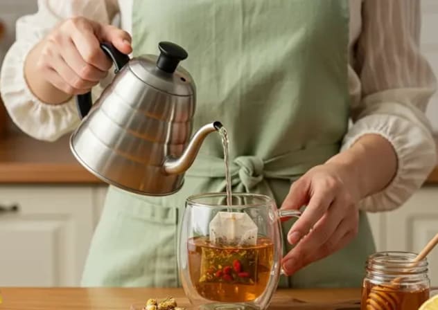 Making tea
