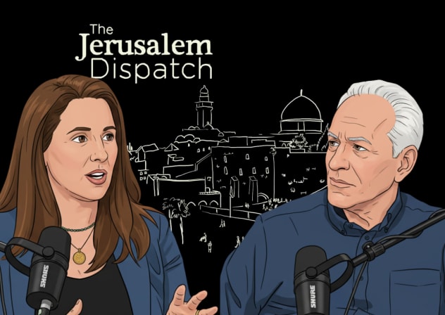 The Jerusalem Dispatch, hosted by Ruth Marks Eglash and Calev Ben-David. 
