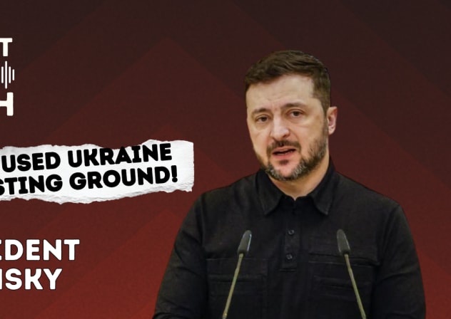 President Volodymyr Zelensky: Russian aggression, Iranian weapons, and Israel's fight 