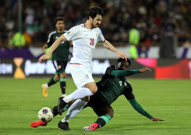 Soccer Football - World Cup - AFC Qualifiers - Third Round - Group A - Iran v United Arab Emirates - Azadi Sports Complex, Tehran, Iran - March 20, 2025.