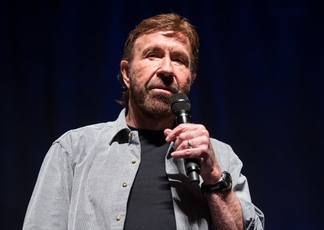 Martial artist/actor Chuck Norris make his Wizard World Comic Con debut during Wizard World Comic Con Philadelphia 2017 - Day 3 at Pennsylvania Convention Center on June 3, 2017 in Philadelphia, Pennsylvania.